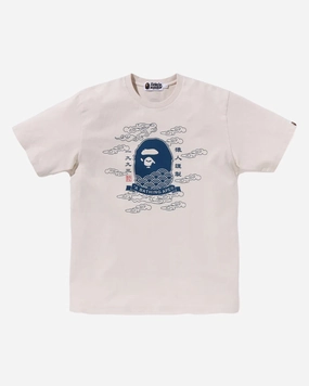 A Bathing Ape 31st Anniv. Ape Head Tee Ivory