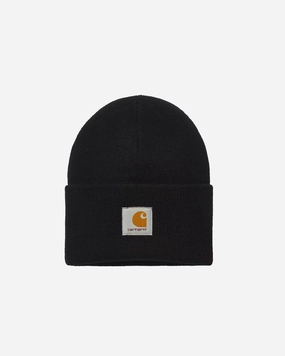 Acrylic Watch Hat Black