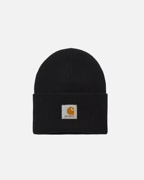 Acrylic Watch Hat Black