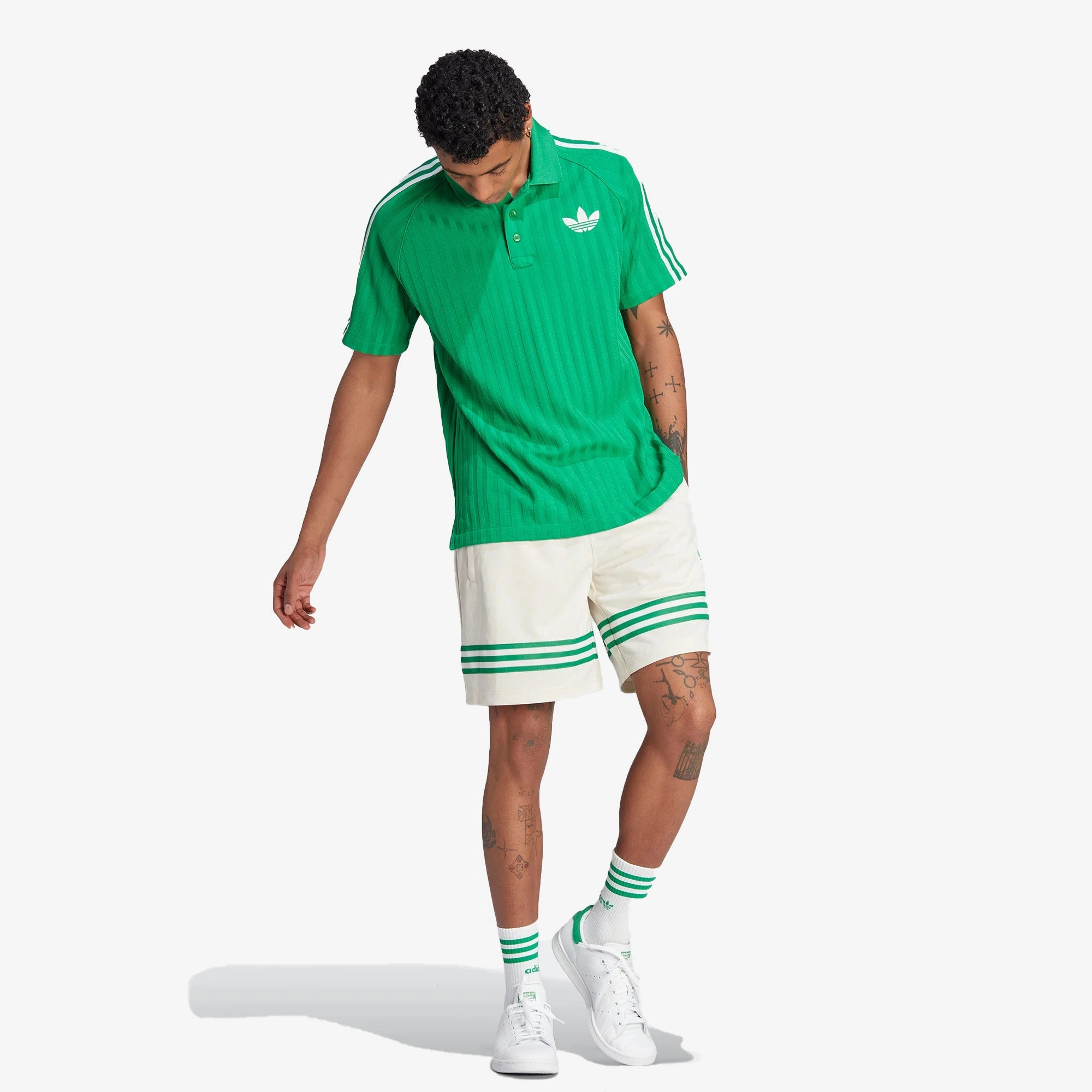 Adidas Originals | ADICOLOR 70S MONOGRAM SHORTS  { WONDER WHITE
