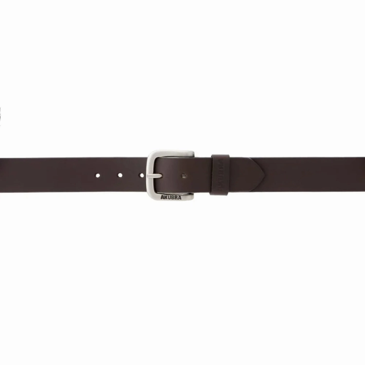 Akubra Leather Belt Kempsey - Brown