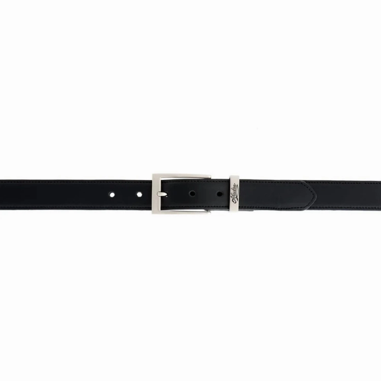 Akubra Leather Dress Belt Sydney - Black