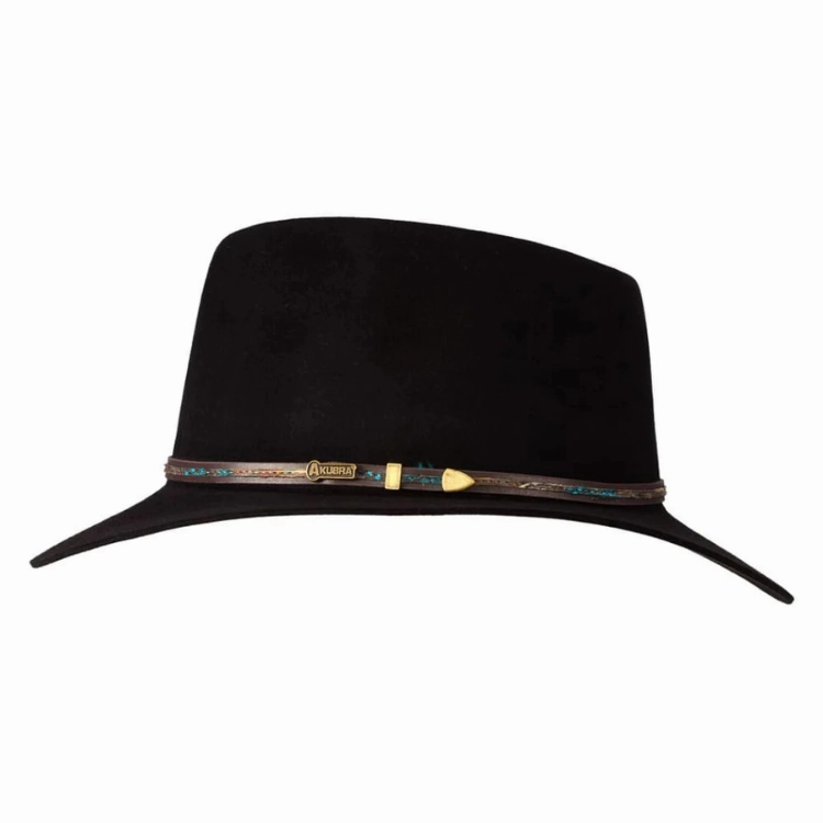 Akubra Leisure Time Hat - Black
