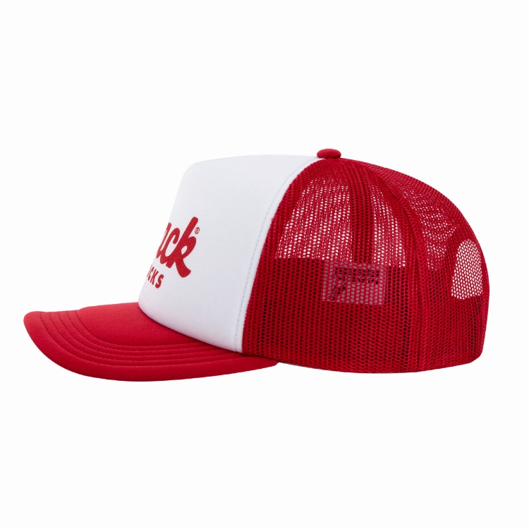 American Needle Mack Big Red Roscoe Trucker - White/Red