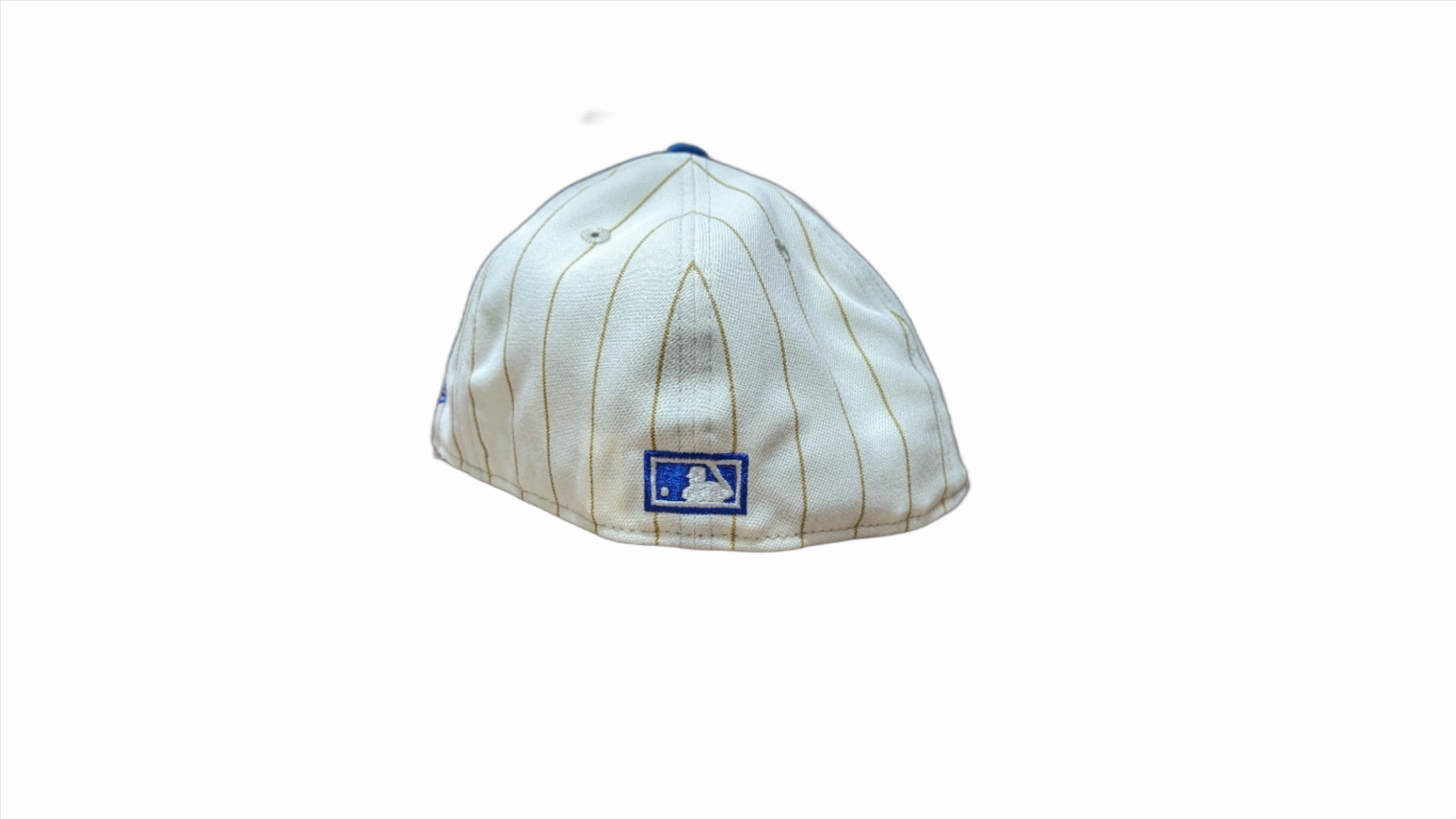 Atlanta Braves Historic Off White/Royal New Era 59FIFTY Fitted Hat