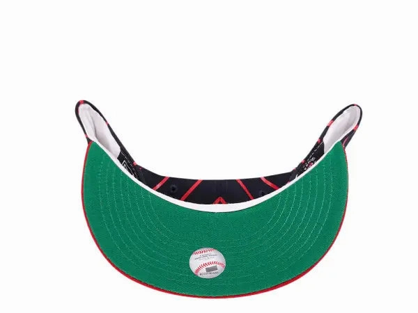 Atlanta Braves Navy/Red City Arch New Era 9FIFTY Snapback Hat