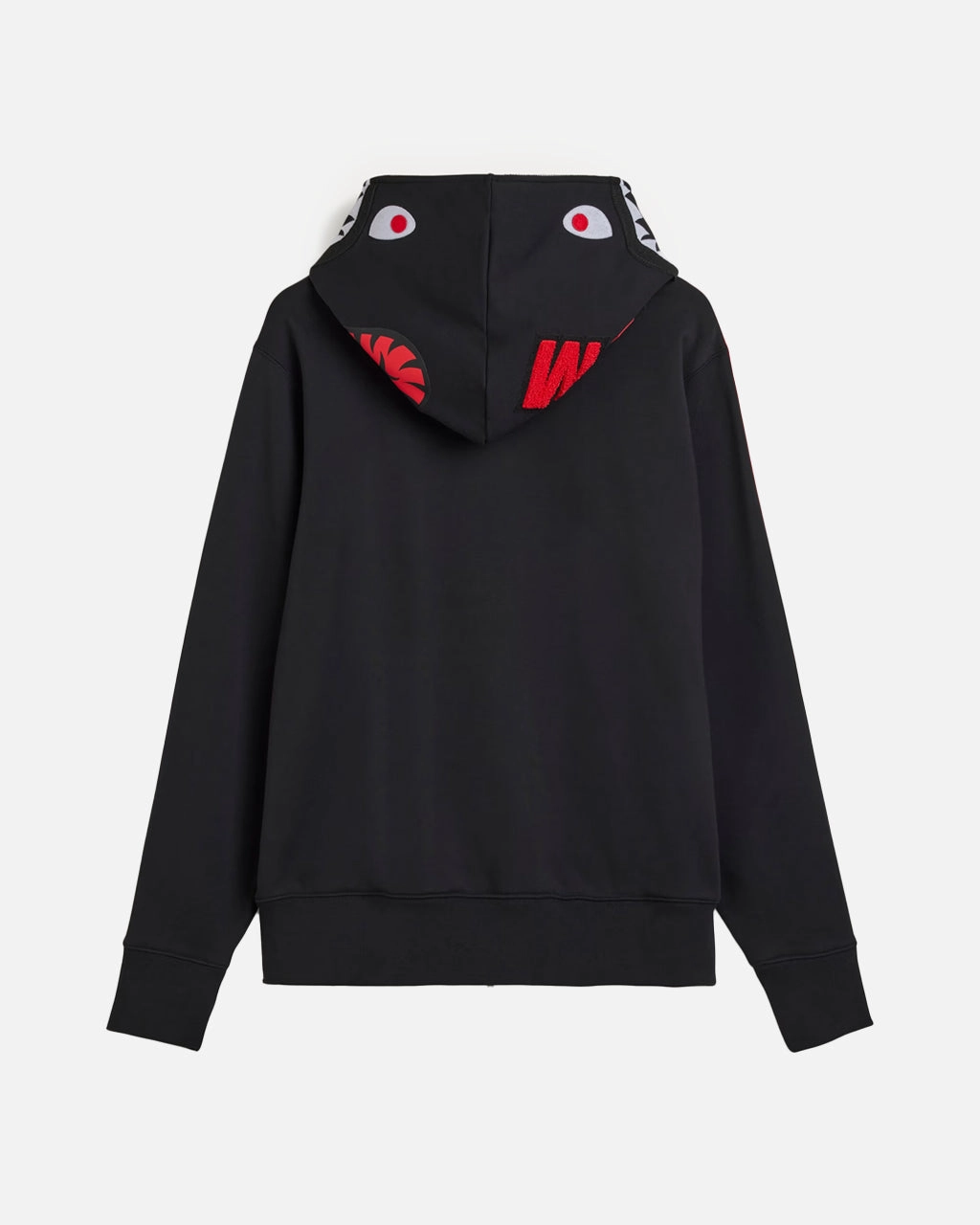 BAPE x adidas Ultimate Shark Hoodie Black