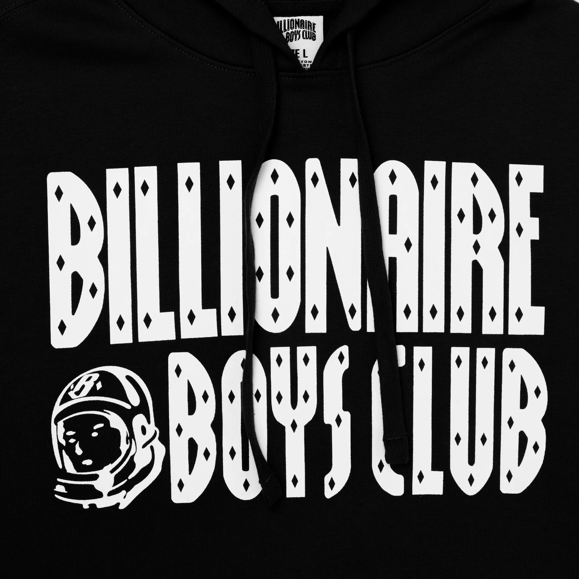 Billionaire Boys Club | BB STRAIGHT FONT HOODIE  { BLACK