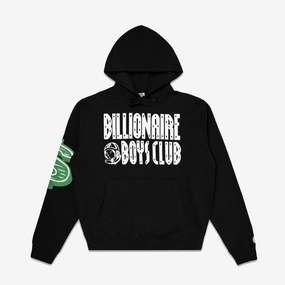 Billionaire Boys Club | BB STRAIGHT FONT HOODIE  { BLACK