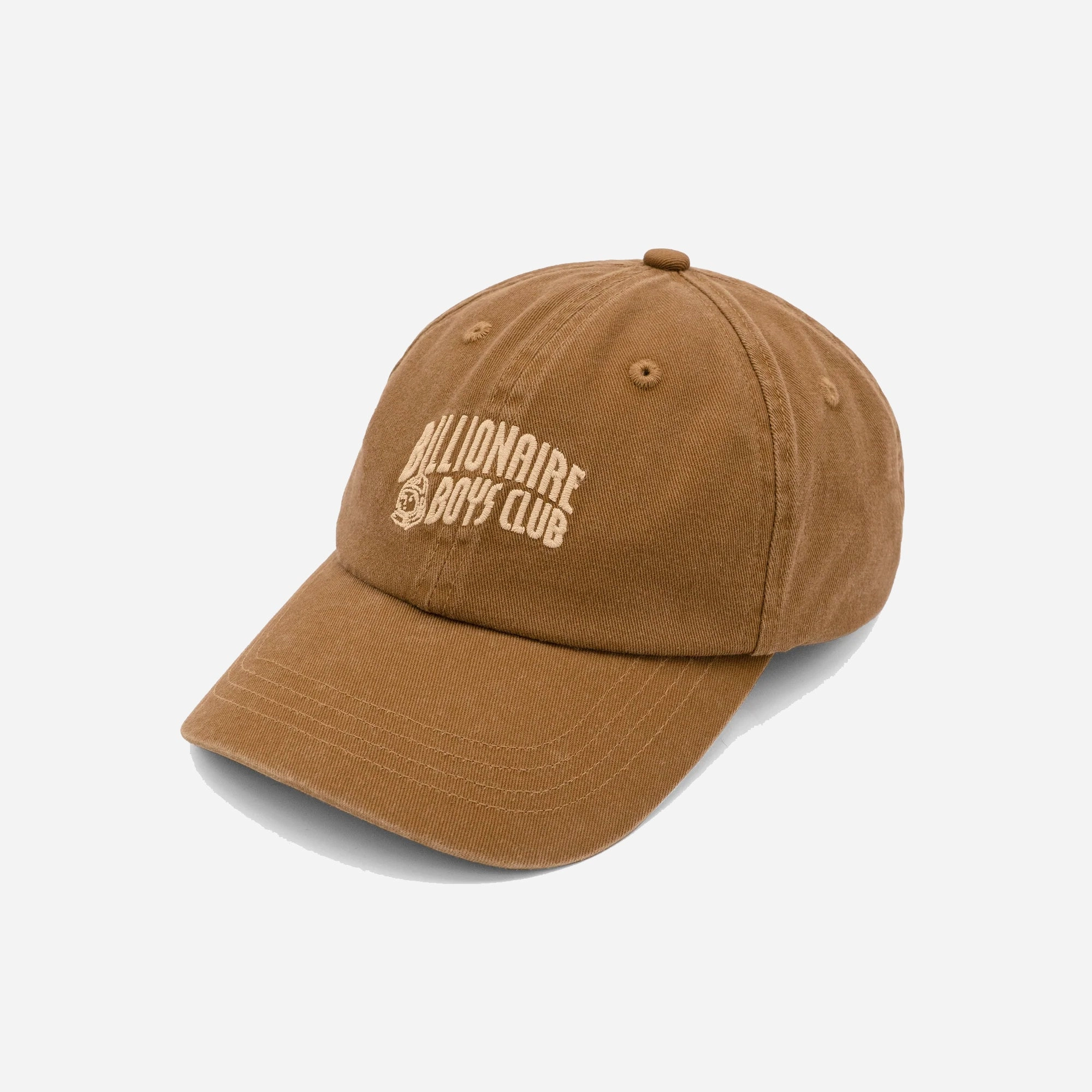 Billionaire Boys Club | EMBROIDERY LOGO CAP (WASHED)  { BROWN