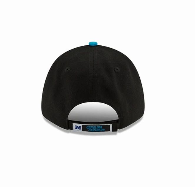 Carolina Panthers 2 Tone Black/Blue The League 9FORTY Adjustable Game Cap