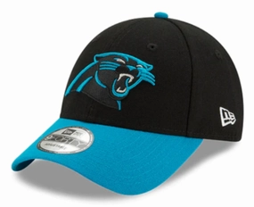 Carolina Panthers 2 Tone Black/Blue The League 9FORTY Adjustable Game Cap