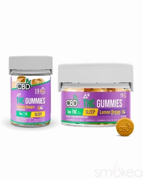 CBDfx Delta 9 THC   CBD Gummies - Lemon Dream