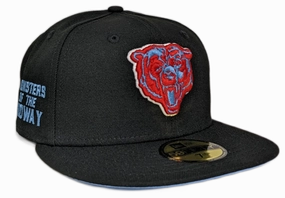 Chicago Bears Monsters of the Midway Black/Sky Blue City Vibes New Era 59FIFTY Fitted Hat