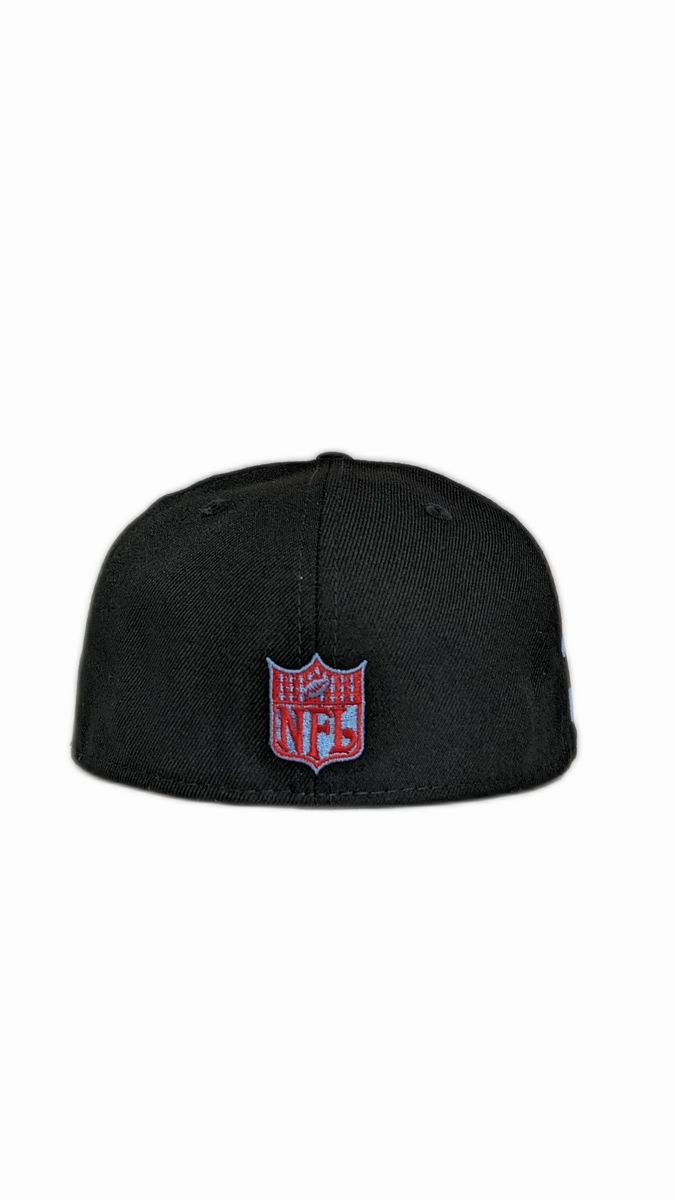 Chicago Bears Monsters of the Midway Black/Sky Blue City Vibes New Era 59FIFTY Fitted Hat