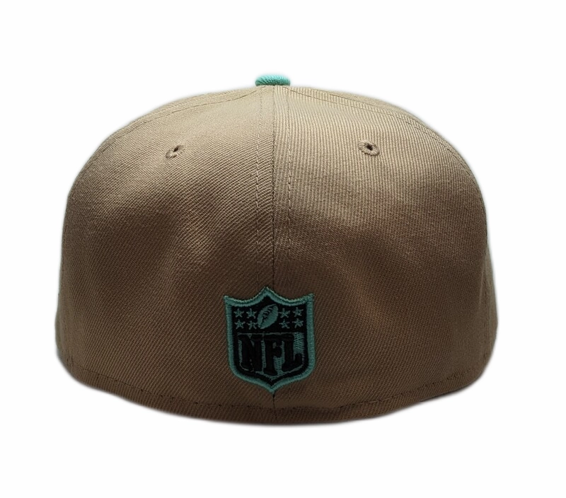 Chicago Bears New Era 2 Tone Camel/Mint Rustic Winter 59FIFTY Fitted Hat