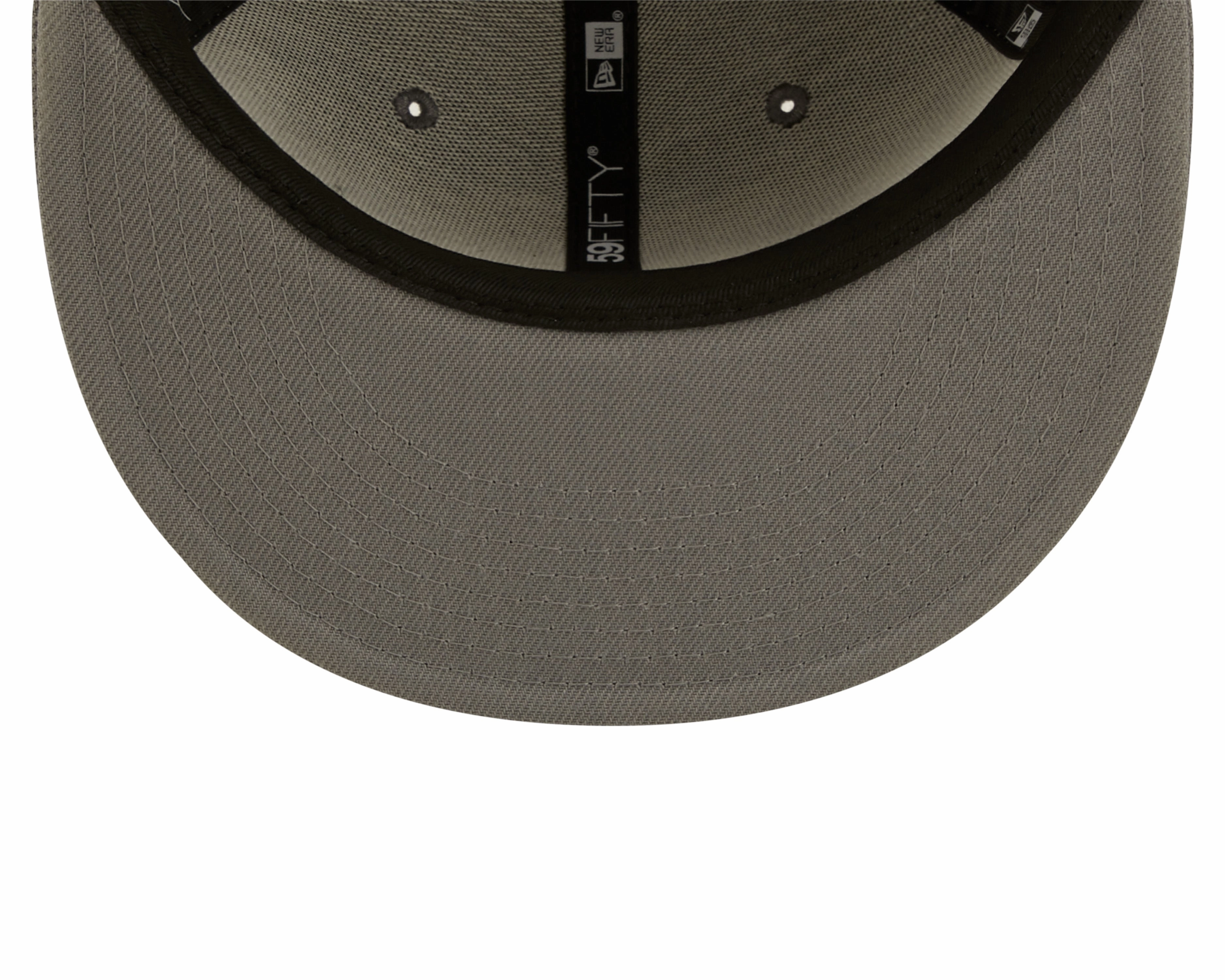 Chicago Bears "B" Logo Storm Gray New Era 59FIFTY Fitted Hat