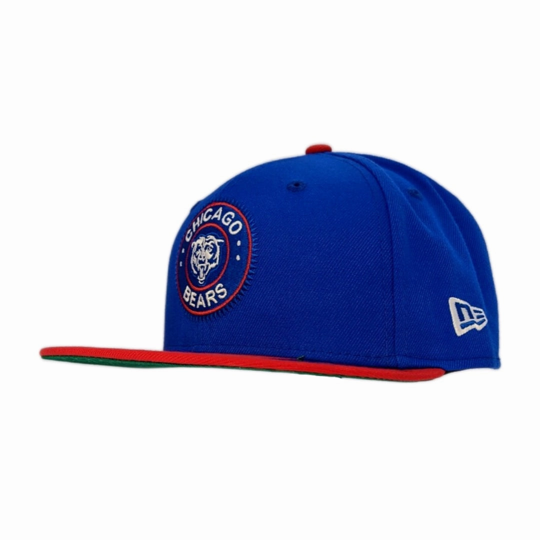 Chicago Bears Tourism Pack 2 Tone Blue/Red New Era 59FIFTY Fitted Hat