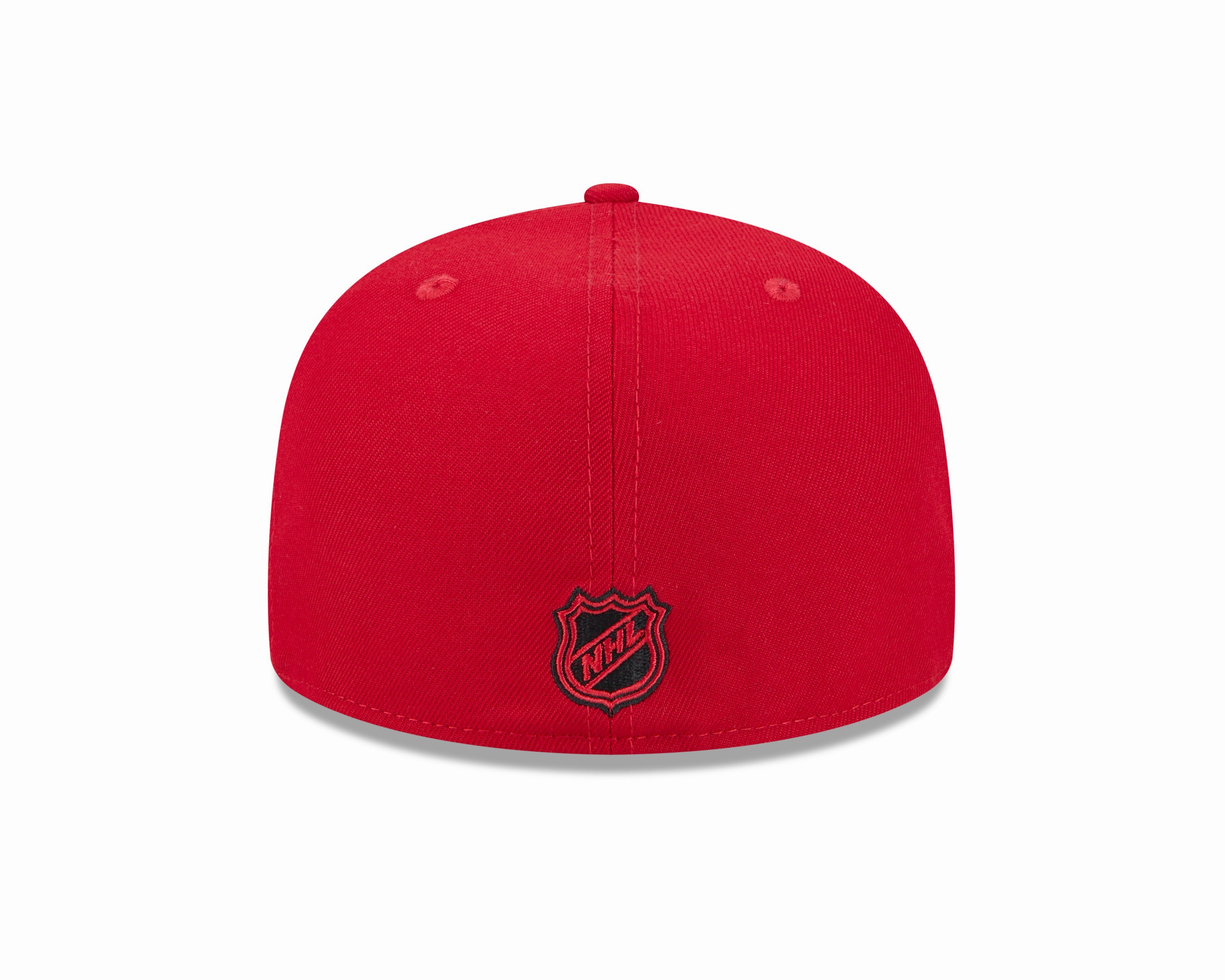 Chicago Blackhawks Red Basic New Era 59FIFTY Fitted Hat