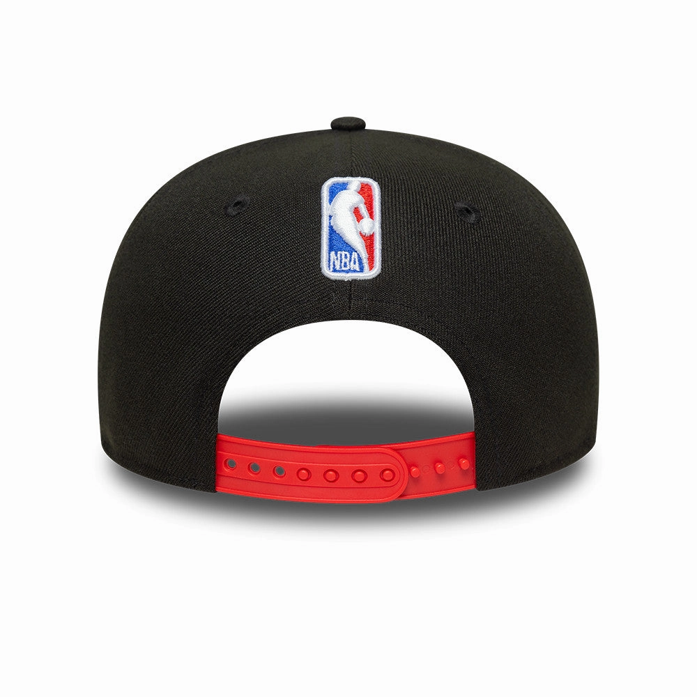 Chicago Bulls New Era 2024 Black Statement Edition 9FIFTY Adjustable Hat
