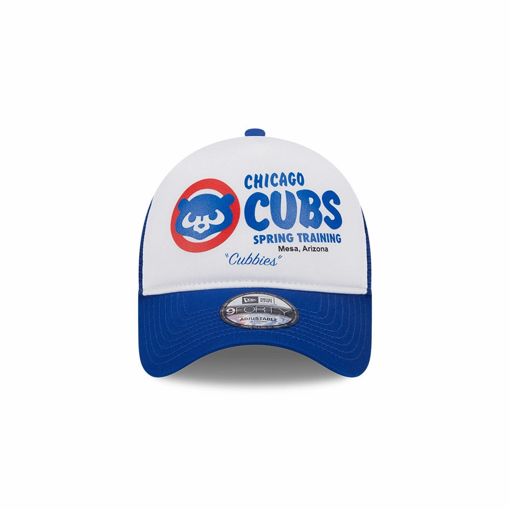 Chicago Cub Spring Training White Foam Front New Era 9FORTY Adjustable A-Frame Hat