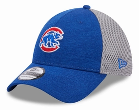 Chicago Cubs Alternate Logo 39THIRTY Royal/Gray Shadowed Neo Flex Fit Hat By New Era