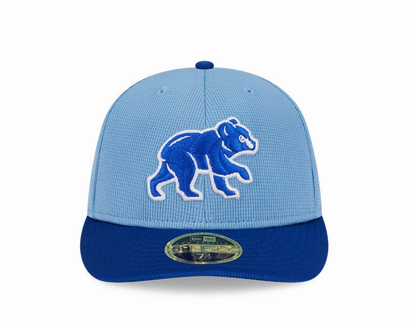 Chicago Cubs New Era Blue Spring Training Low Profile 59FIFTY Fitted Hat