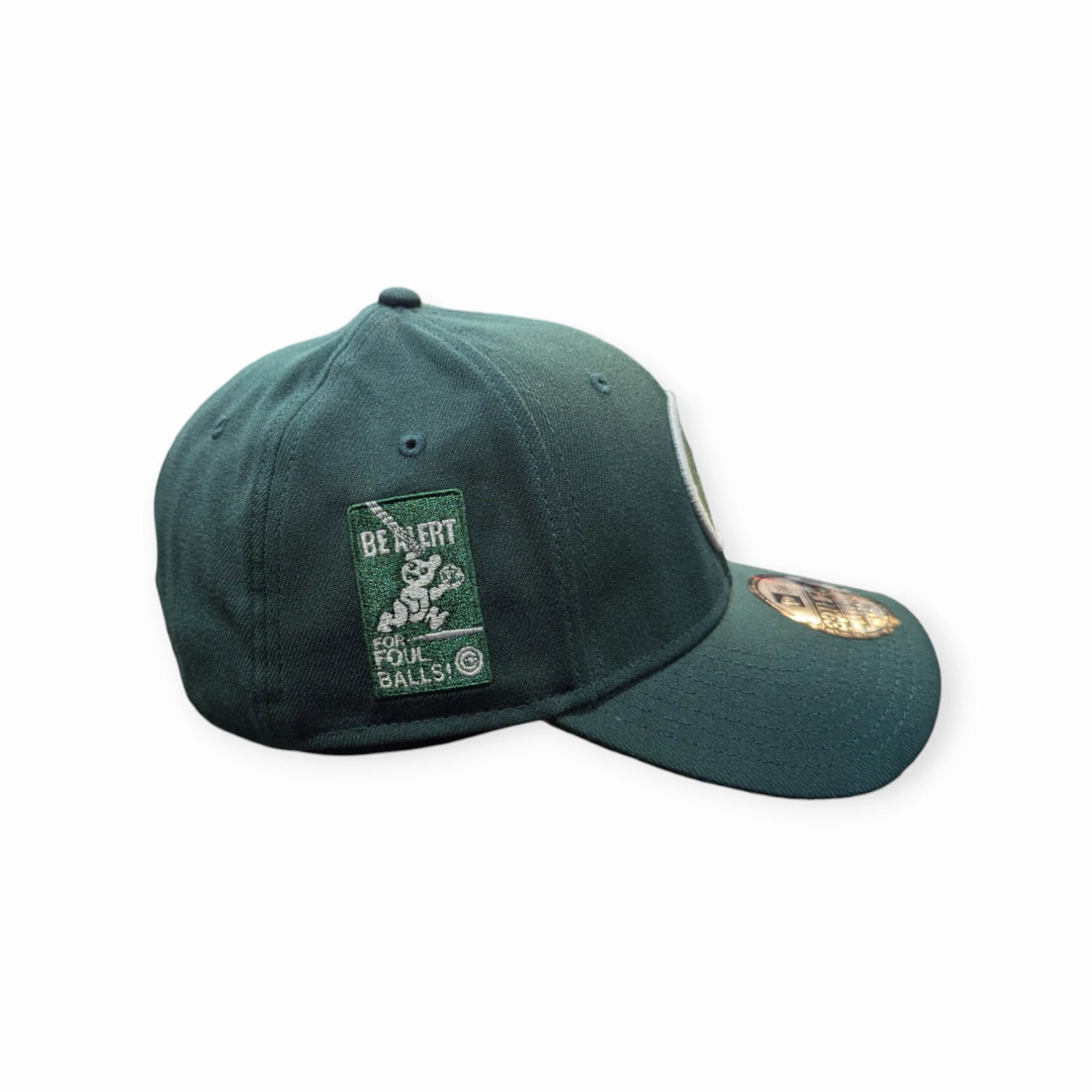 Chicago Cubs New Era Forest Green 1:20 Clock 39THIRTY Flex-Fit Hat