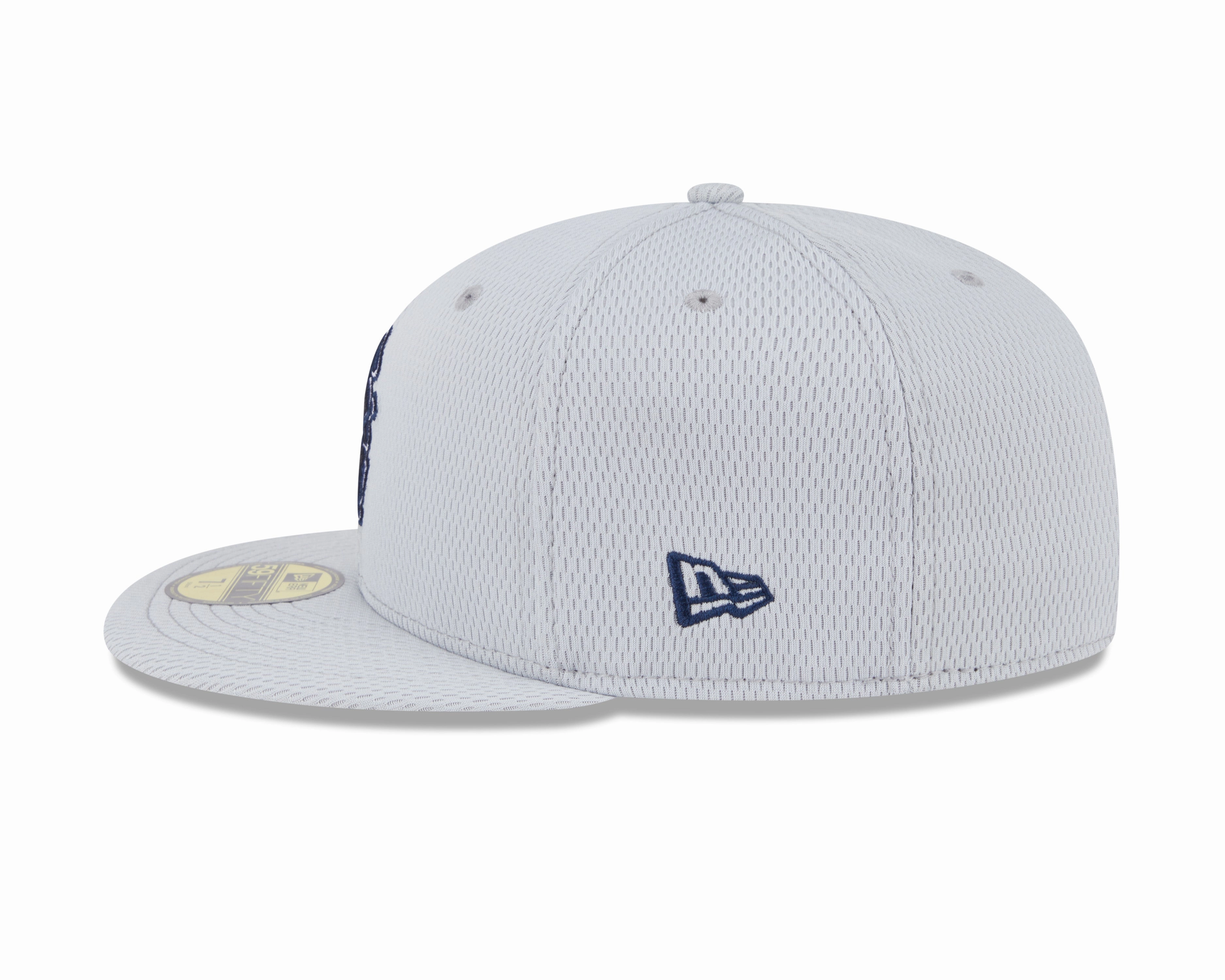 Chicago Cubs New Era Gray 2025 Clubhouse 59FIFTY Fitted Hat