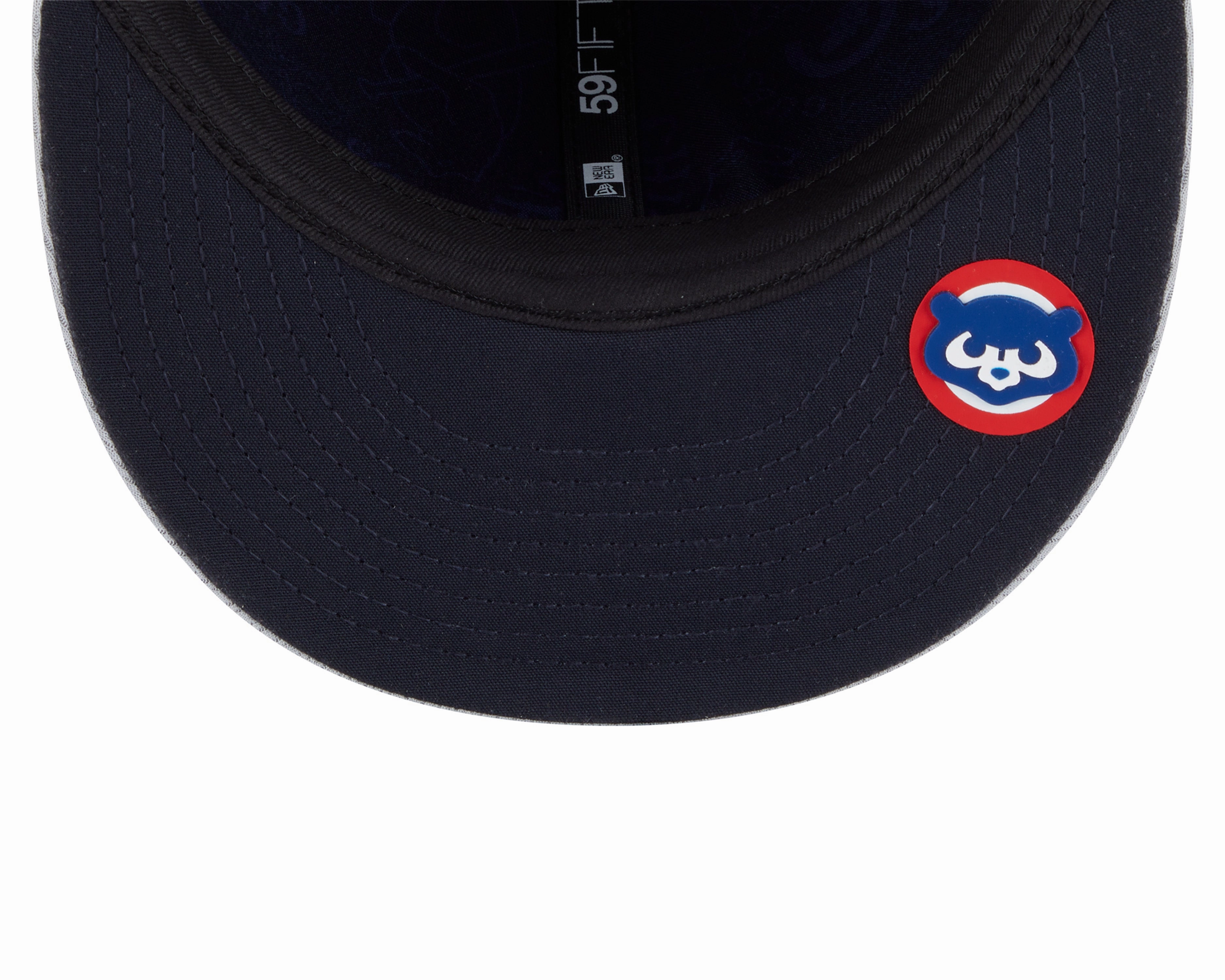 Chicago Cubs New Era Gray 2025 Clubhouse 59FIFTY Fitted Hat