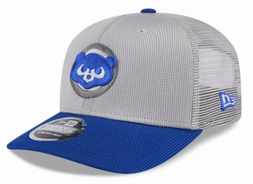 Chicago Cubs New Era Gray/Royal Batting Practice 9SEVENTY Trucker Hat