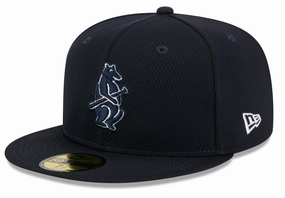 Chicago Cubs New Era Navy Alternate 2025 Clubhouse 59FIFTY Fitted Hat