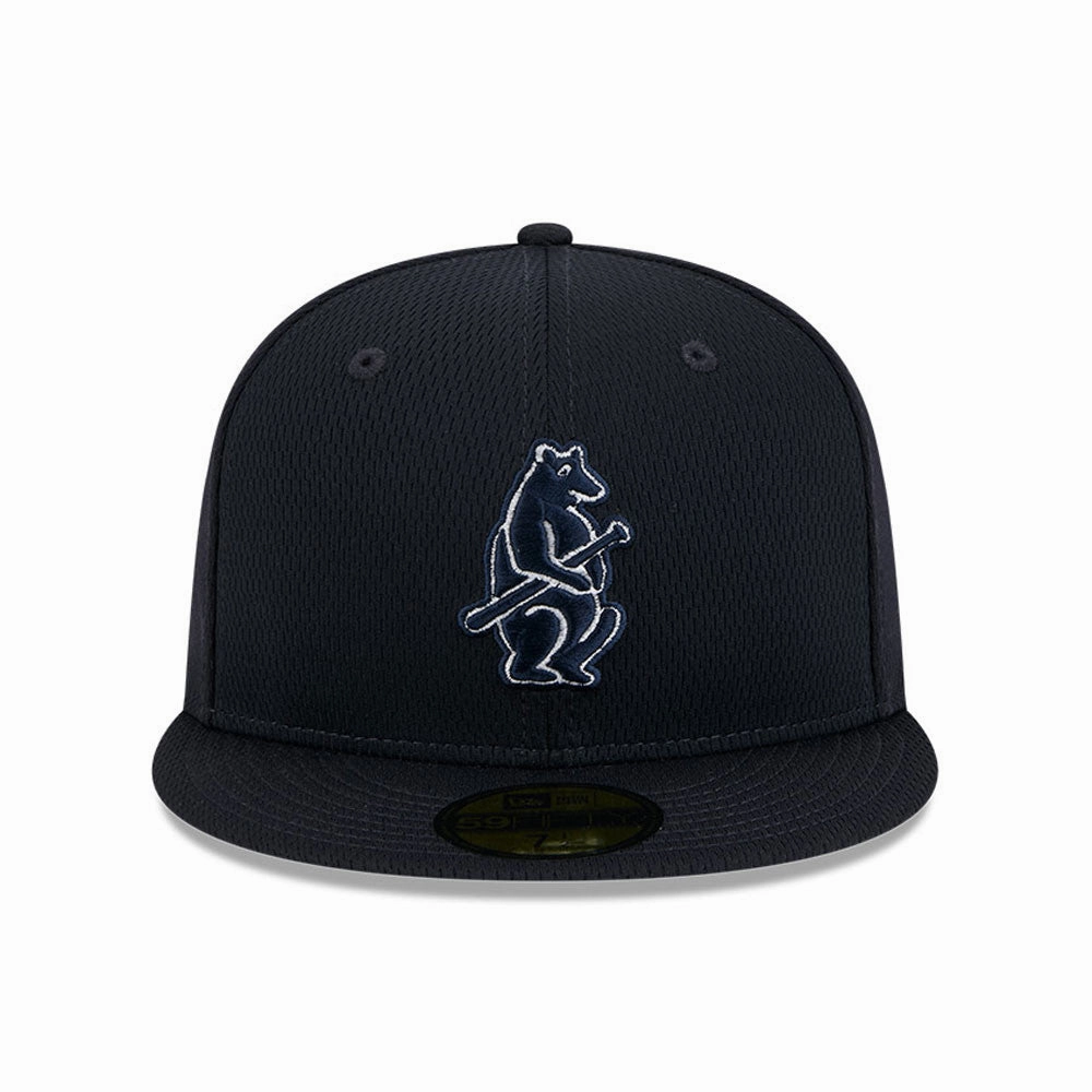 Chicago Cubs New Era Navy Alternate 2025 Clubhouse 59FIFTY Fitted Hat