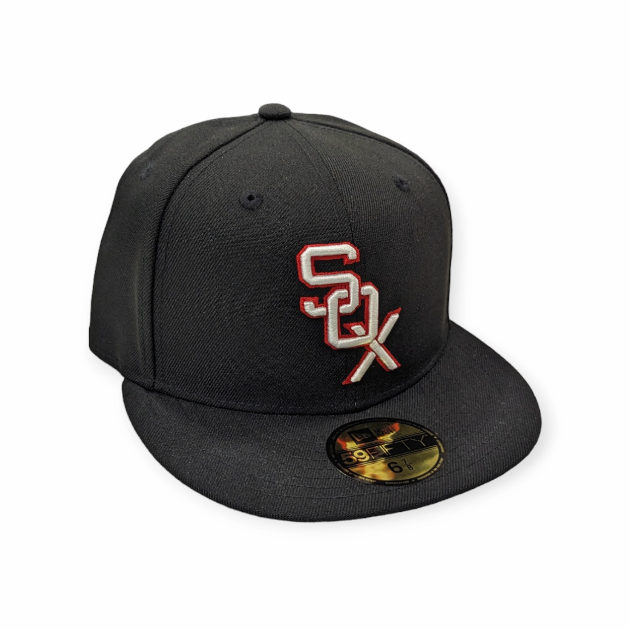 Chicago White Sox 1959 New Era Cooperstown Classics Black 59FIFTY Fitted Hat