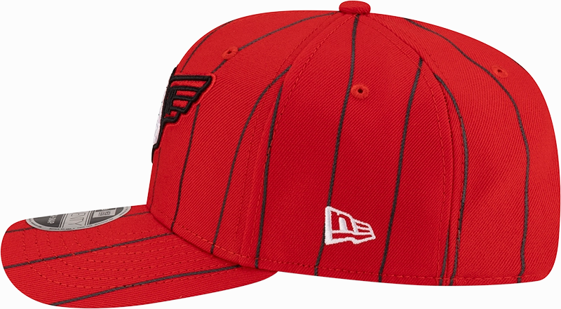 Chicago White Sox City Connect Red 9SEVENTY Pinstripe Adjustable Hat