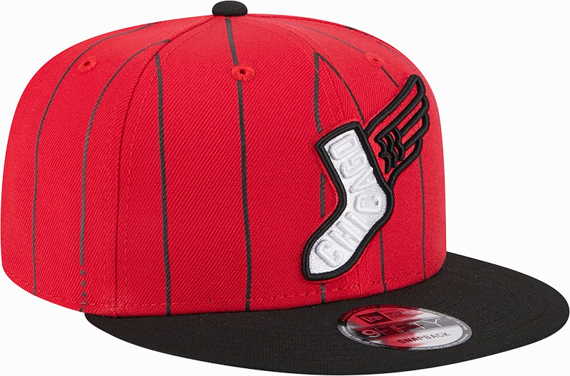 Chicago White Sox New Era 2025 City Connect 9FIFTY Snapback Hat - Red/Black