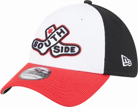 Chicago White Sox New Era 2025 City Connect Batting Practice 39THIRTY Flex Hat - White/Red