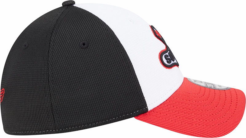 Chicago White Sox New Era 2025 City Connect Batting Practice 39THIRTY Flex Hat - White/Red