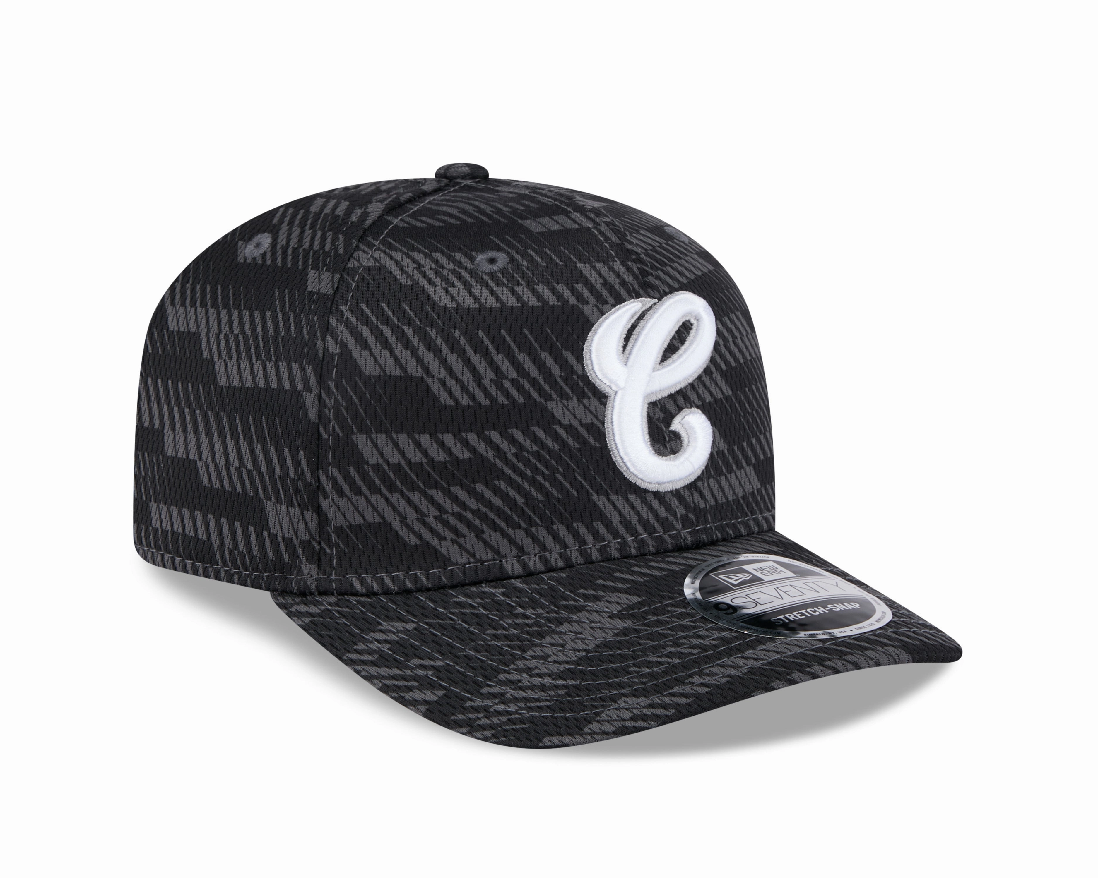 Chicago White Sox New Era Black 2025 Clubhouse Alternate 9SEVENTY Adjustable Hat