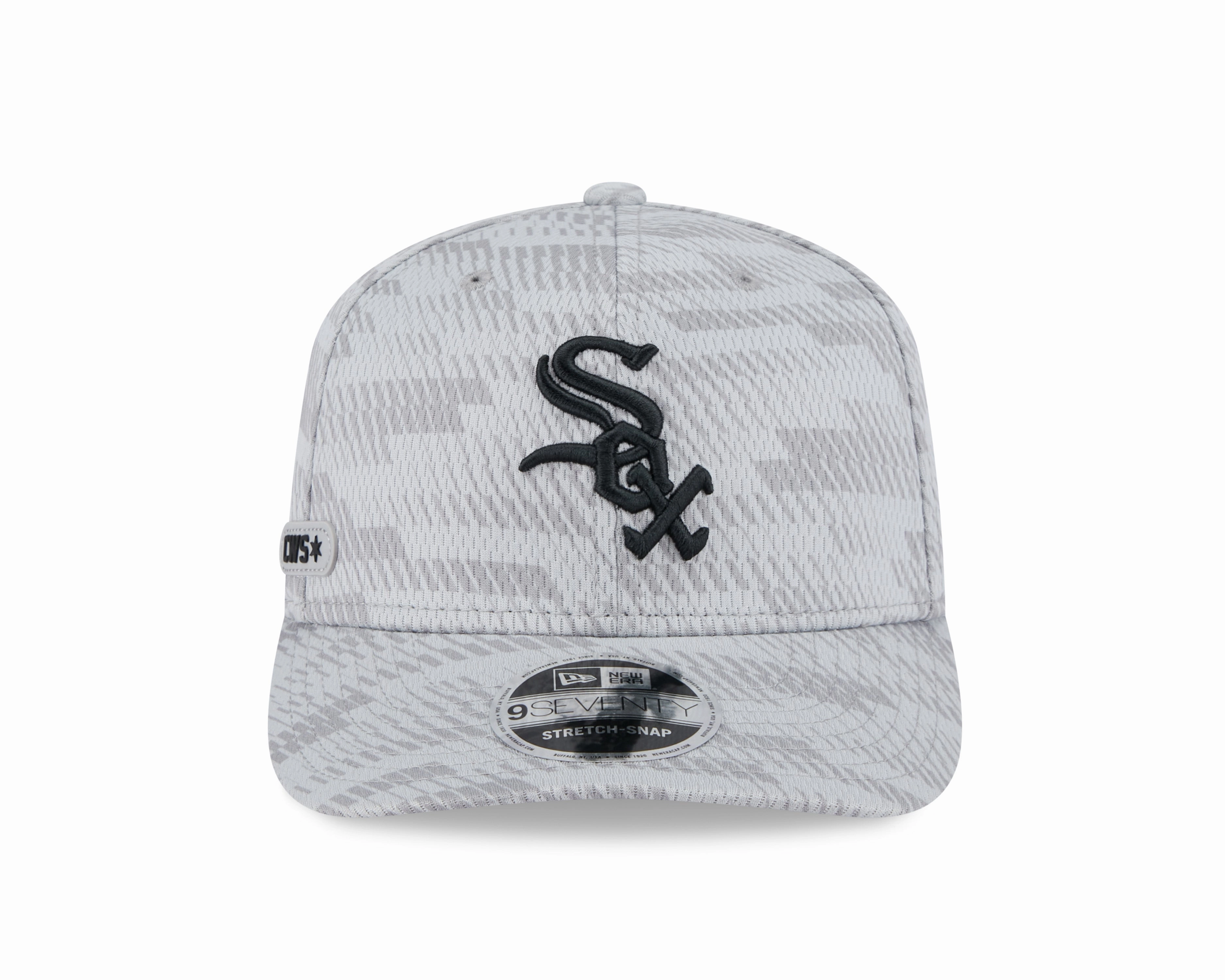 Chicago White Sox New Era Gray 2025 Clubhouse 9SEVENTY Adjustable Hat