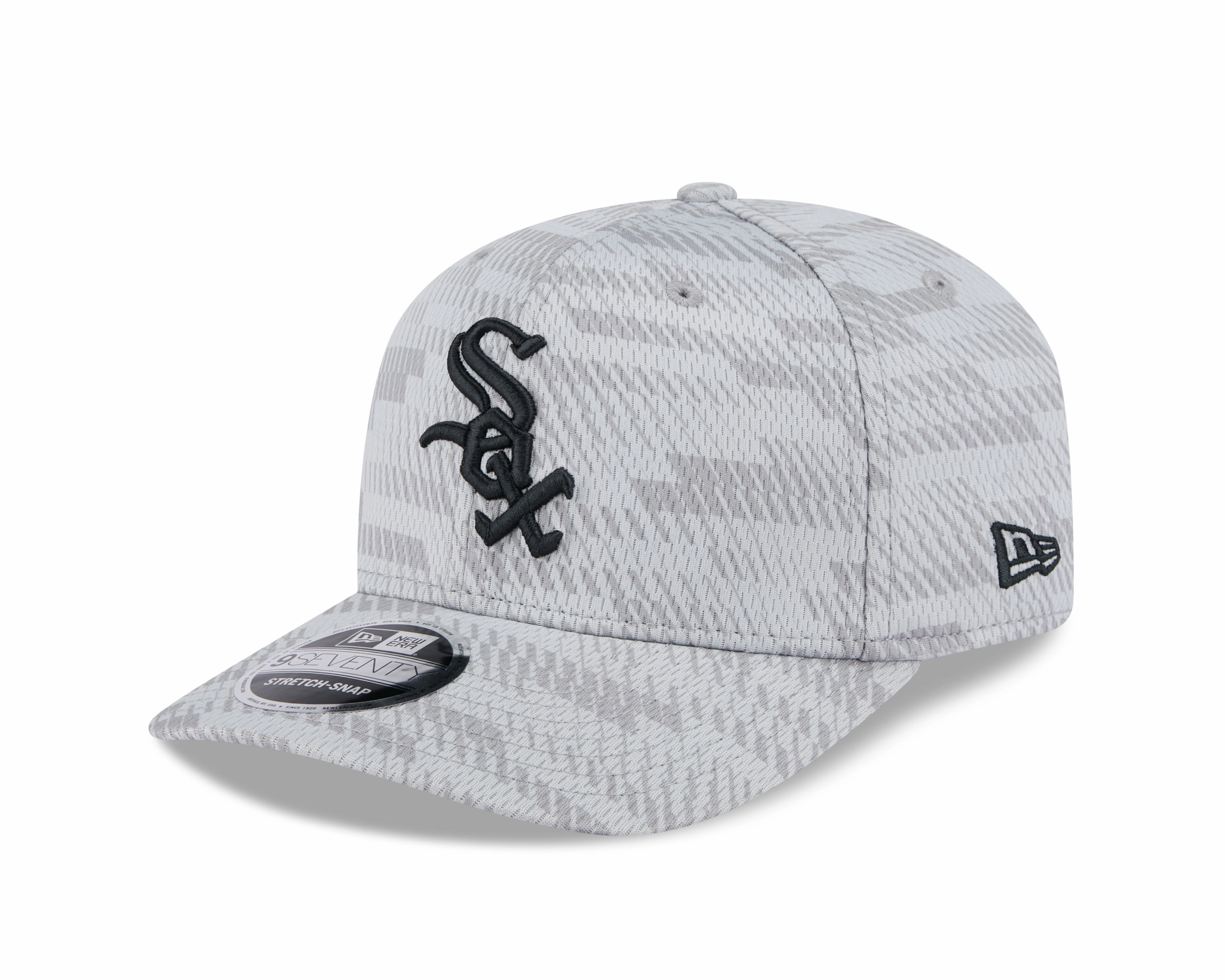 Chicago White Sox New Era Gray 2025 Clubhouse 9SEVENTY Adjustable Hat