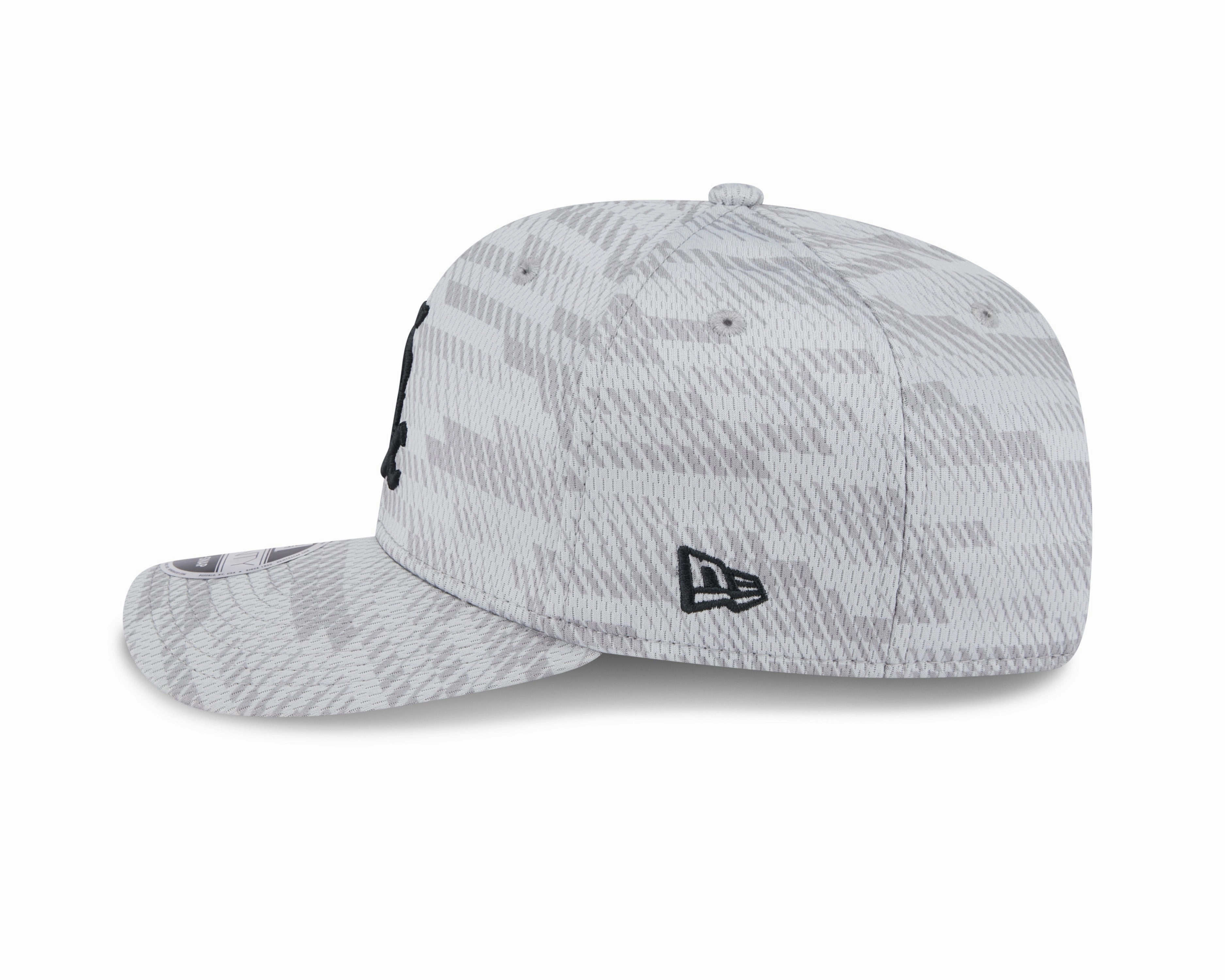 Chicago White Sox New Era Gray 2025 Clubhouse 9SEVENTY Adjustable Hat