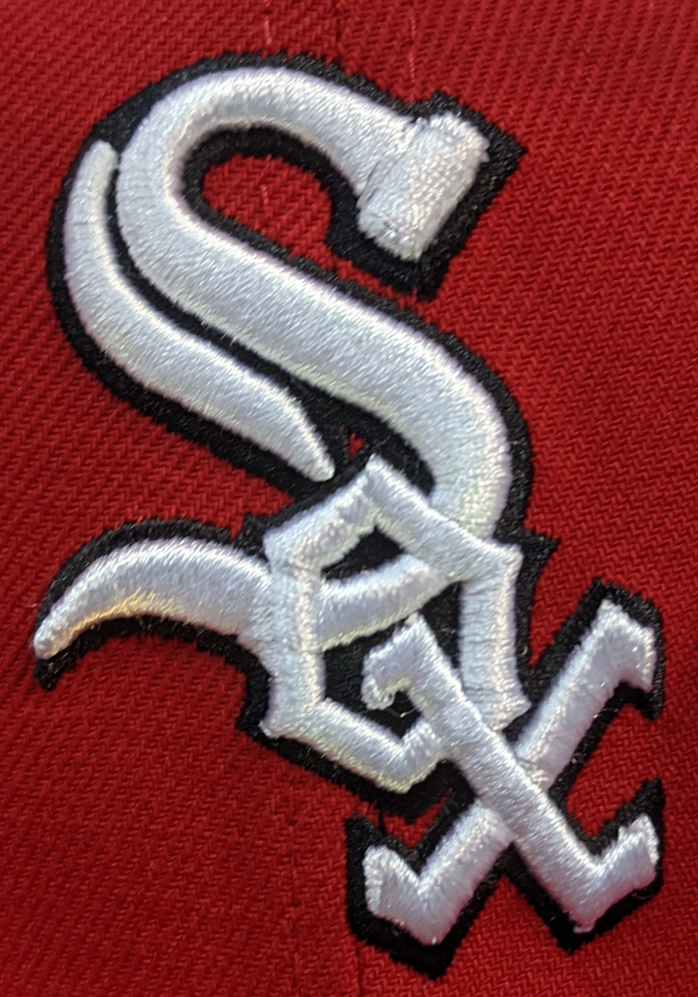 Chicago White Sox Primary Logo Red New Era 59FIFTY Fitted Hat