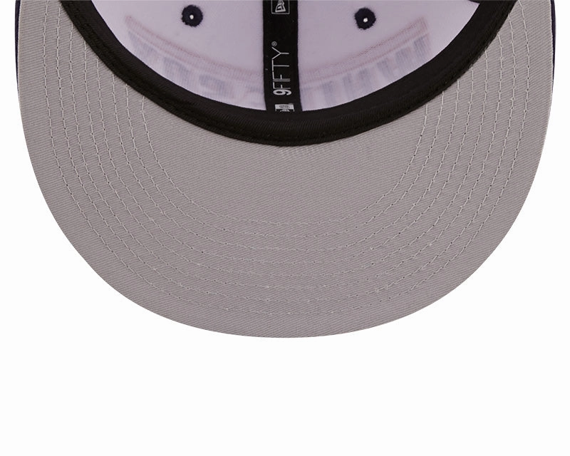 Chicago White Sox White/Navy Retro Title 9FIFTY Snapback Hat
