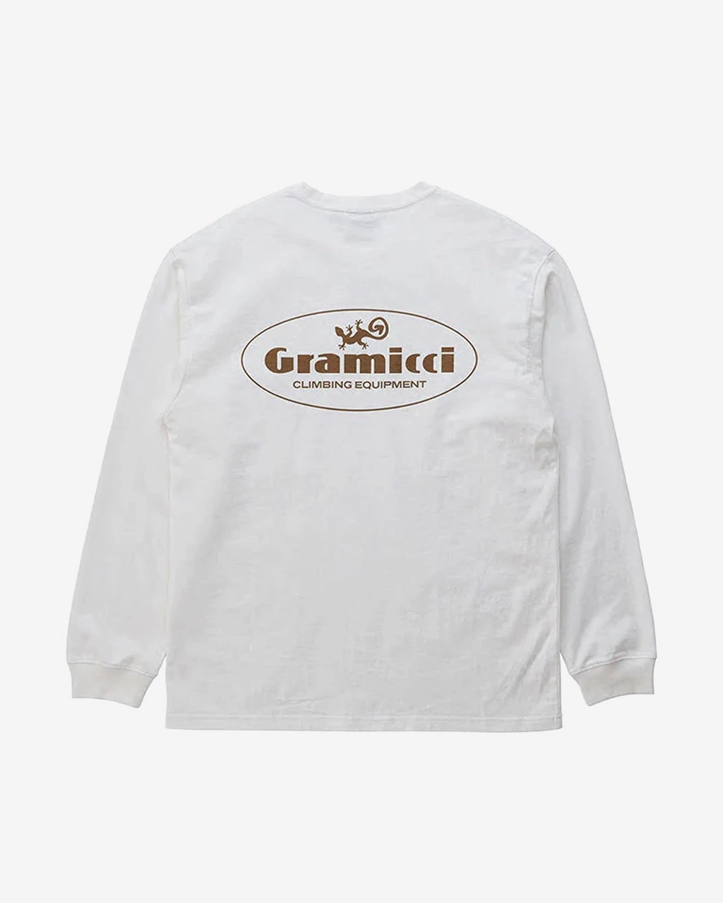 Climbing Equipment L/S Tee White