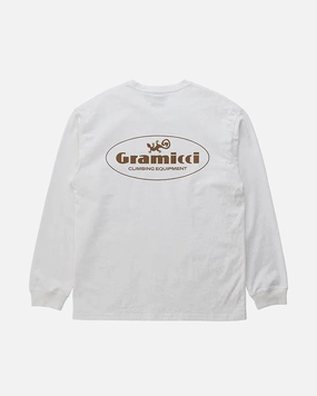 Climbing Equipment L/S Tee White