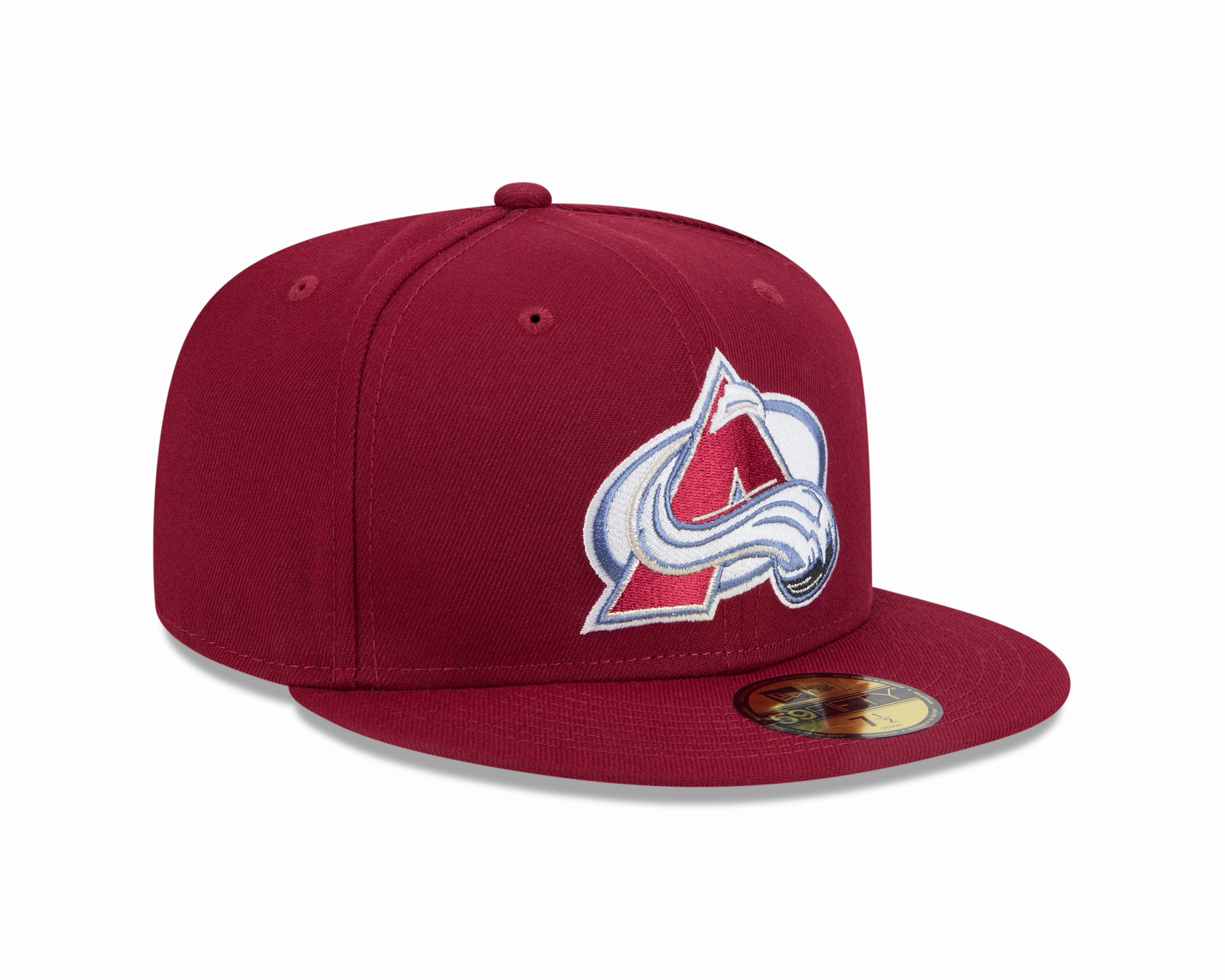 Colorado Avalanche Maroon Basic New Era 59FIFTY Fitted Hat