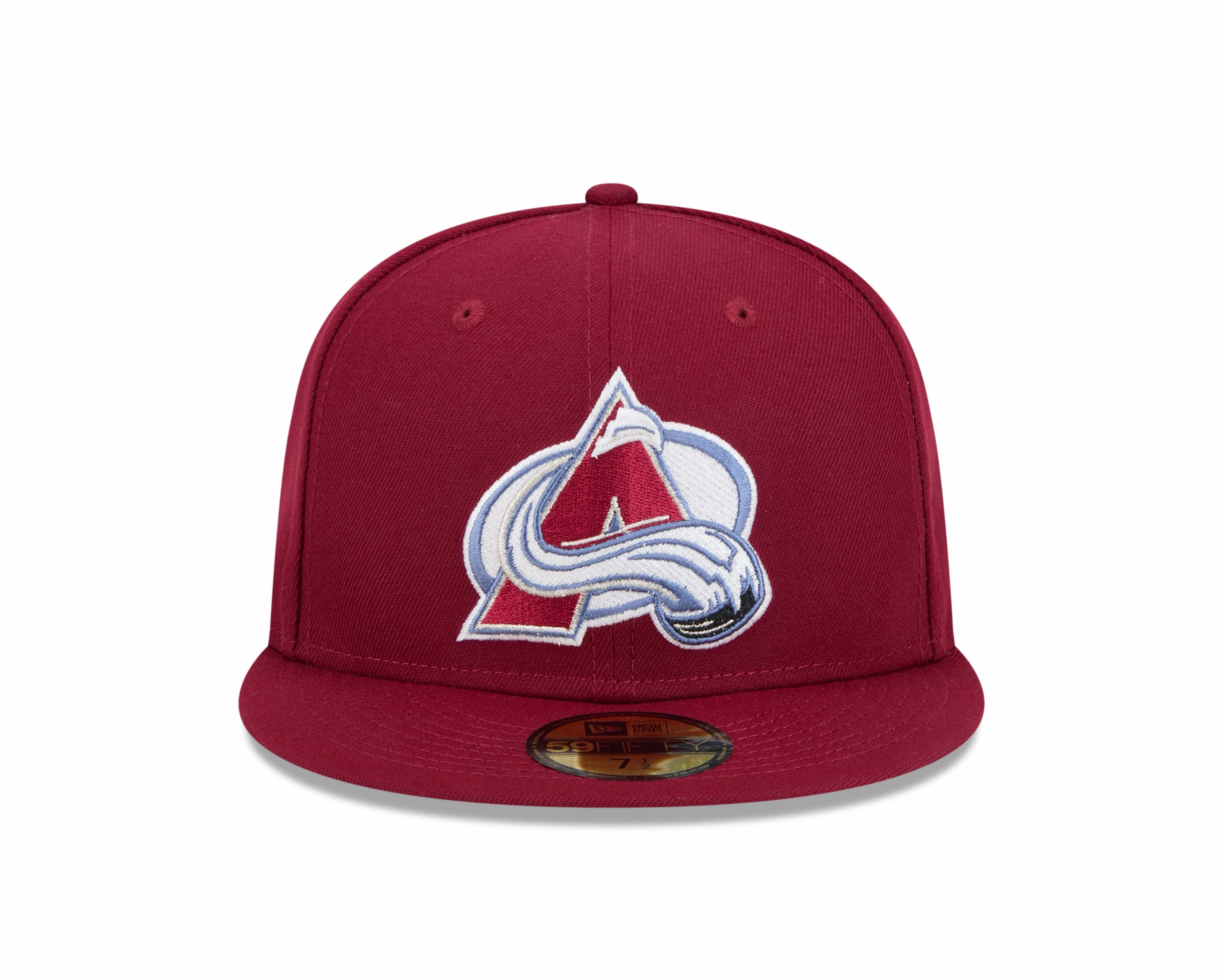 Colorado Avalanche Maroon Basic New Era 59FIFTY Fitted Hat