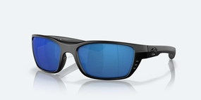 Costa Whitetail Blackout Frame with Blue Mirror Lens 580P Polarized Sunglasses