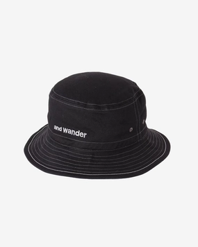 Cotton Twill Hat Black